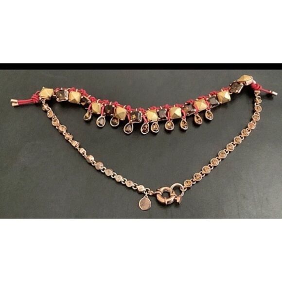 Marc by Marc Jacobs Rose Gold Statement Necklace 18” - Picture 1 of 6